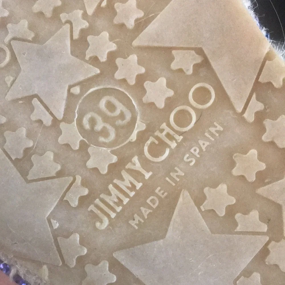 🛑 1 hour sale. Jimmy Choo, Like New, sparkle espadrilles - Picture 9 of 11